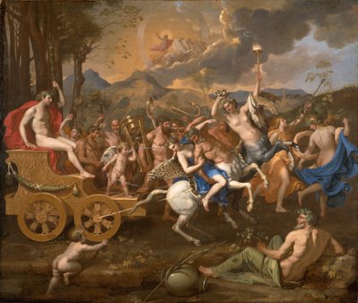 Der Triumph des Bacchus von Nicolas Poussin